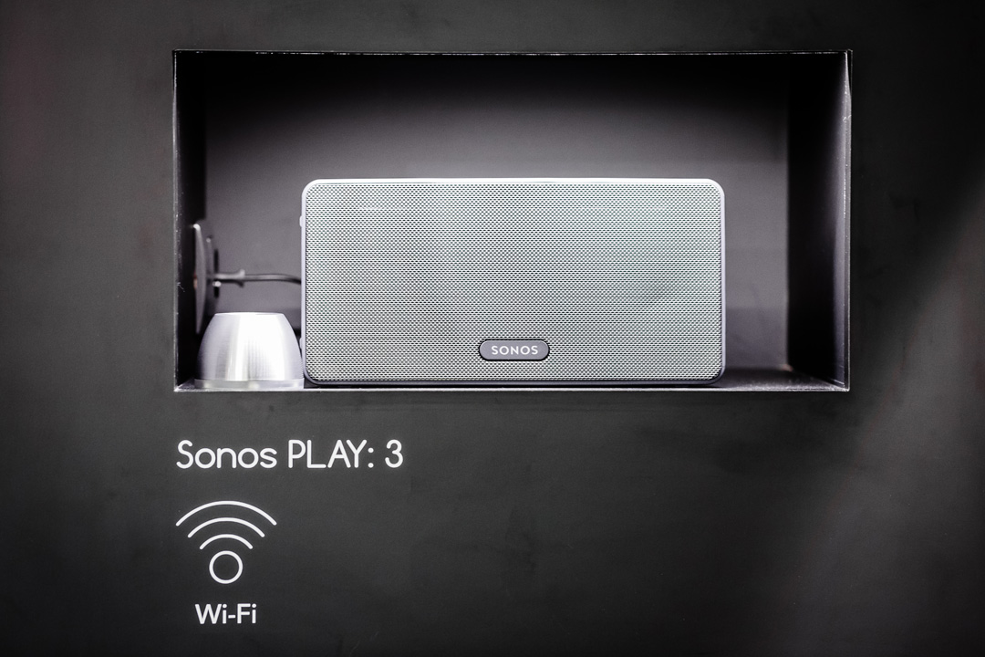 SPIN remote at IFA 2016 - SPIN remote SDC-1 with Sonos PLAY:3