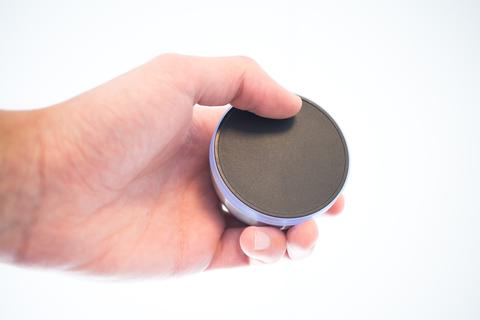 SPIN remote touch pad with one hand